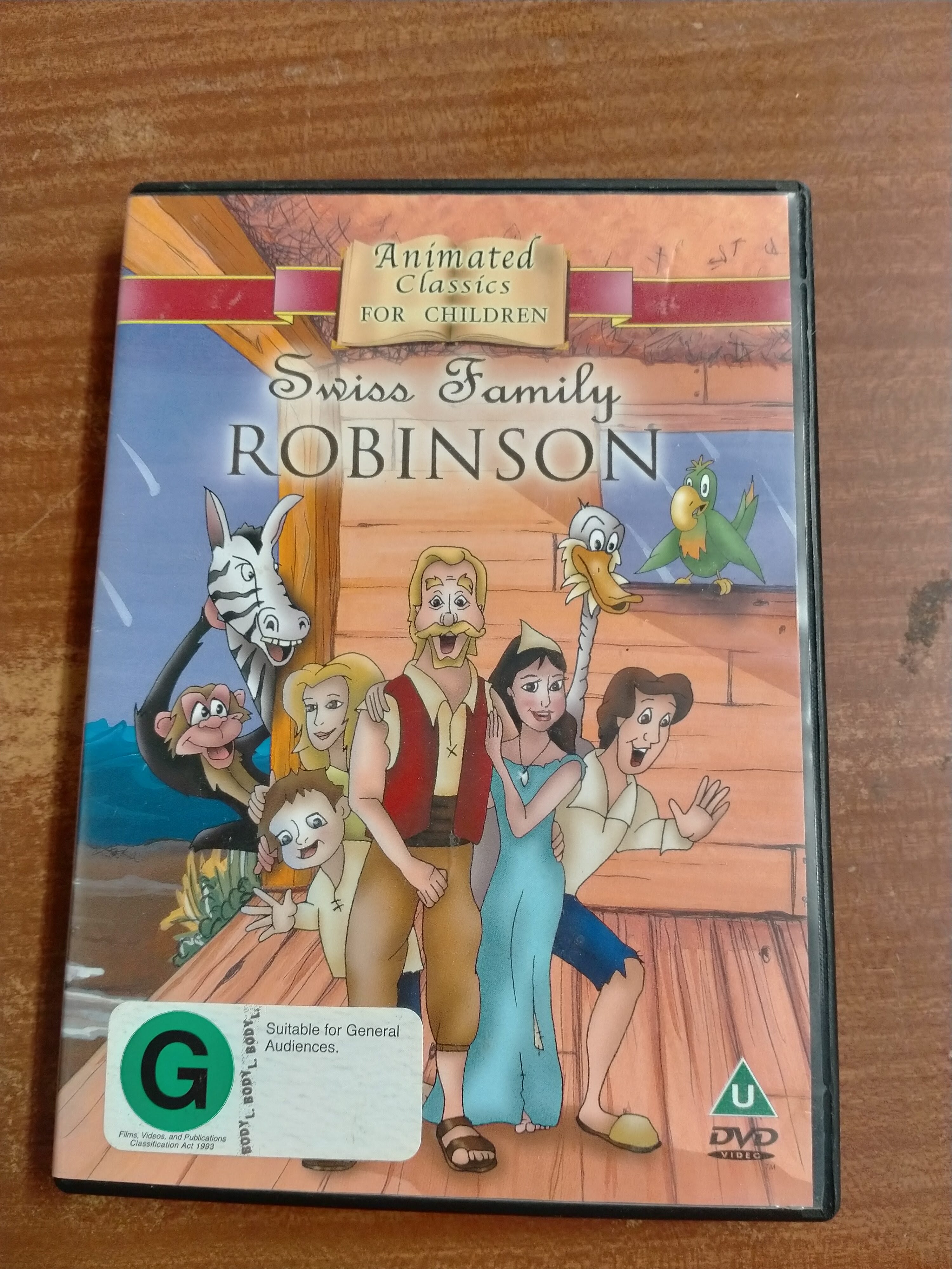 Swiss Family Robinson DVD photo