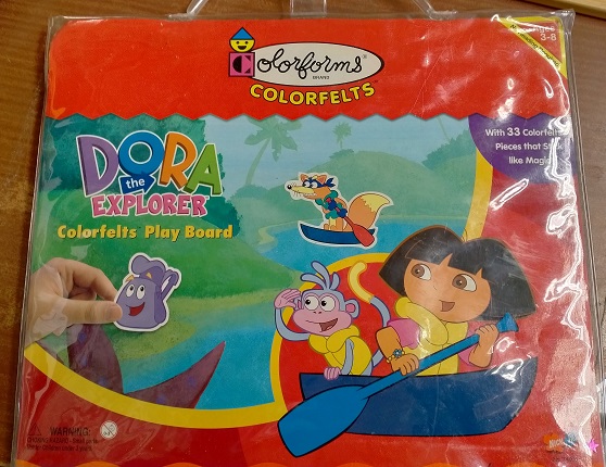 Dora the Explorer Colorfelts Play Board photo